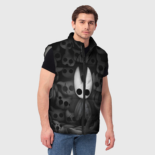 Мужской жилет Hollow Knight / 3D-Светло-серый – фото 3