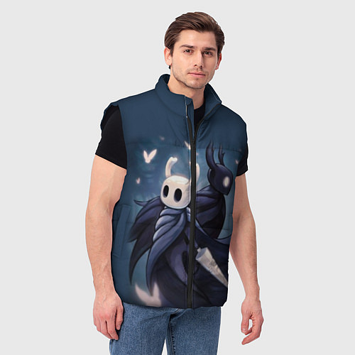 Мужской жилет Hollow Knight / 3D-Черный – фото 3
