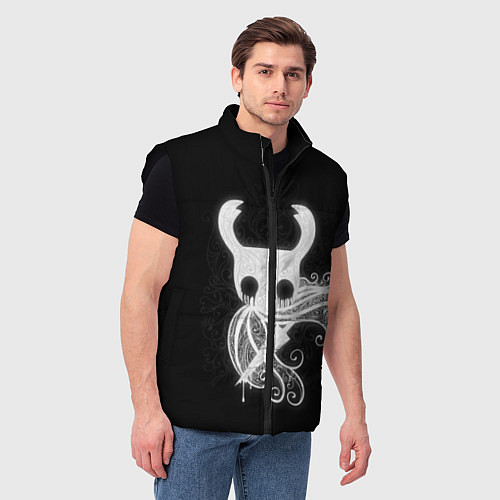 Мужской жилет Hollow Knight / 3D-Черный – фото 3