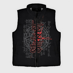 Мужской жилет Slipknot: Pentagram, цвет: 3D-светло-серый