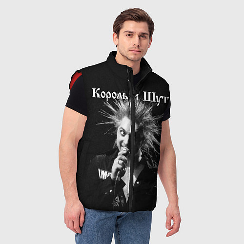Мужской жилет Король и Шут Анархия / 3D-Красный – фото 3