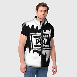Мужской жилет ДДТ, цвет: 3D-светло-серый — фото 2