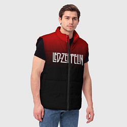 Мужской жилет Led Zeppelin, цвет: 3D-черный — фото 2