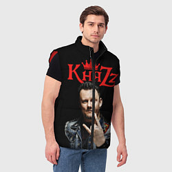Мужской жилет Князь Анархия спина, цвет: 3D-красный — фото 2