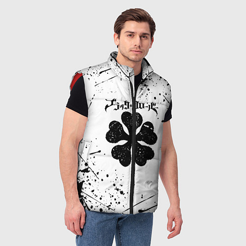 Мужской жилет ЧЁРНЫЙ КЛЕВЕР / 3D-Красный – фото 3