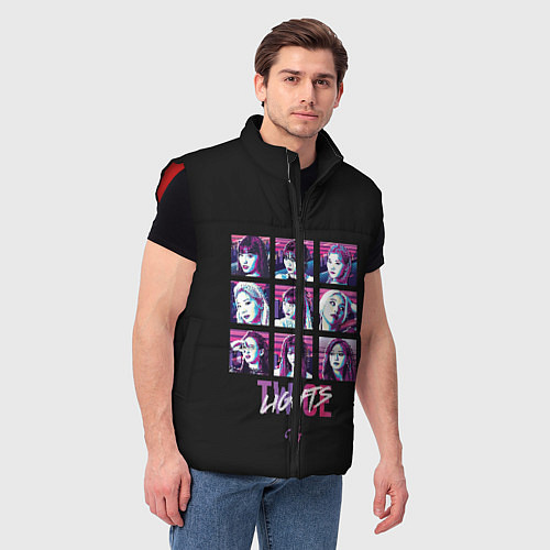 Мужской жилет TWICE / 3D-Красный – фото 3