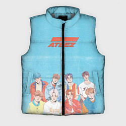 Мужской жилет Ateez K-pop, цвет: 3D-светло-серый
