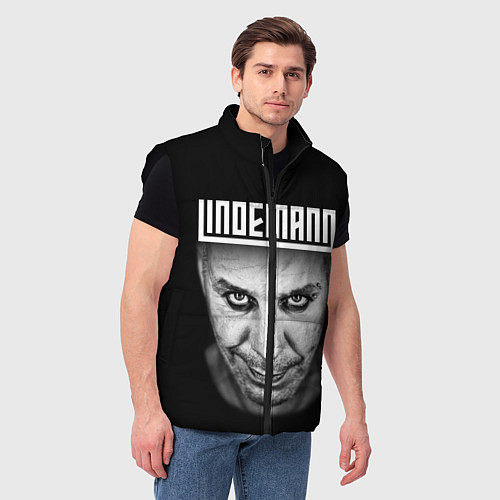 Мужской жилет LINDEMANN / 3D-Черный – фото 3