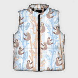 Мужской жилет Ленивец стайл, цвет: 3D-черный