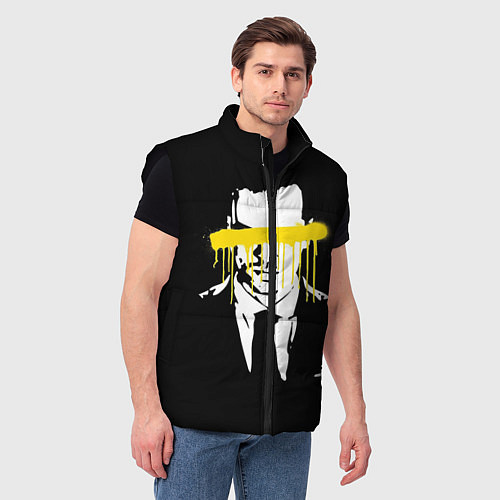 Мужской жилет Sherlock / 3D-Черный – фото 3