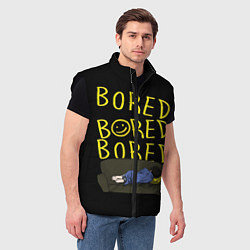 Мужской жилет Boreb, цвет: 3D-черный — фото 2