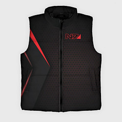 Мужской жилет Mass Effect N7, цвет: 3D-черный