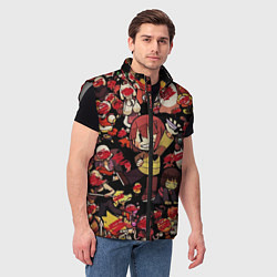 Мужской жилет UNDERTALE CHARA, цвет: 3D-светло-серый — фото 2