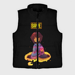 Мужской жилет UNDERTALE FRISK, цвет: 3D-черный