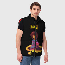 Мужской жилет UNDERTALE FRISK, цвет: 3D-красный — фото 2