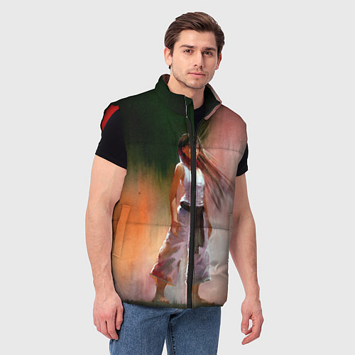 Мужской жилет Girl / 3D-Красный – фото 3