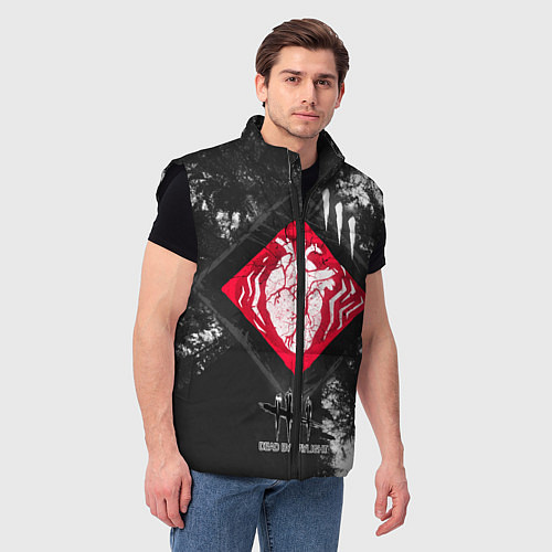 Мужской жилет DBD - beating heart / 3D-Черный – фото 3