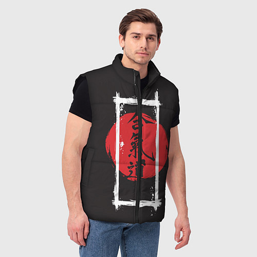 Мужской жилет Айкидо / 3D-Черный – фото 3