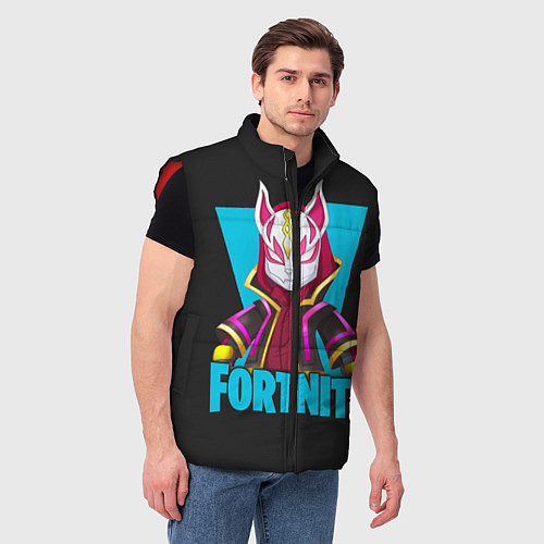 Мужской жилет Fortnite / 3D-Красный – фото 3