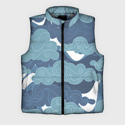 Мужской жилет Небо над Китаем, цвет: 3D-светло-серый