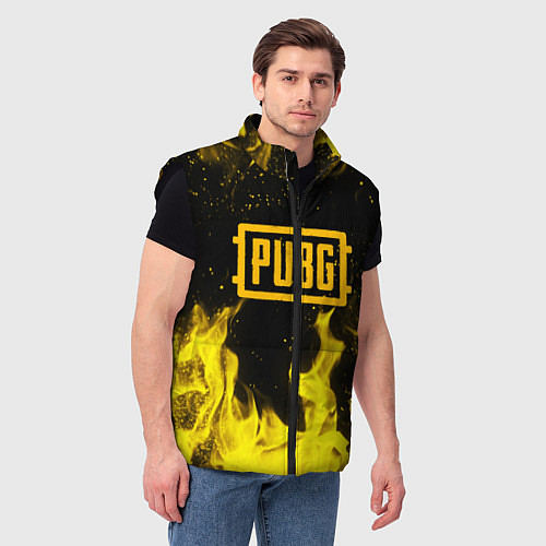 Мужской жилет PUBG / 3D-Черный – фото 3