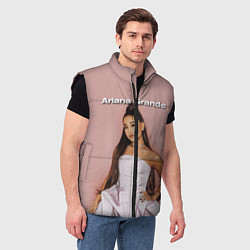 Мужской жилет Ariana Grande Ариана Гранде, цвет: 3D-черный — фото 2
