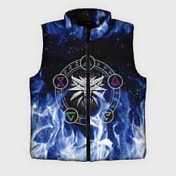 Мужской жилет ВЕДЬМАК, цвет: 3D-черный