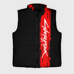 Мужской жилет CYBERPUNK 2077, цвет: 3D-черный