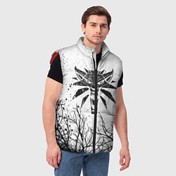 Мужской жилет ВЕДЬМАК, цвет: 3D-красный — фото 2