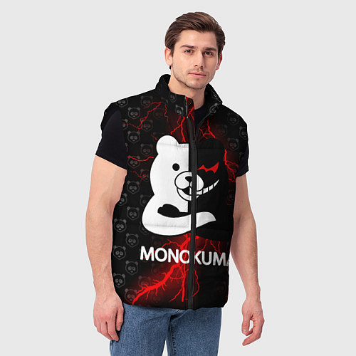 Мужской жилет MONOKUMA / 3D-Черный – фото 3