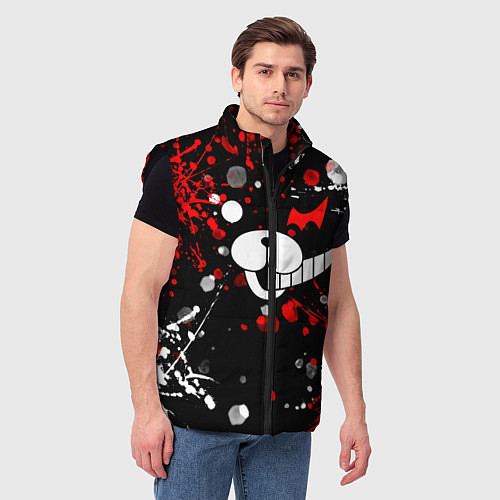 Мужской жилет MONOKUMA / 3D-Черный – фото 3