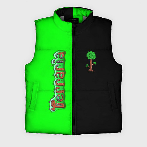 Мужской жилет Terraria / 3D-Светло-серый – фото 1