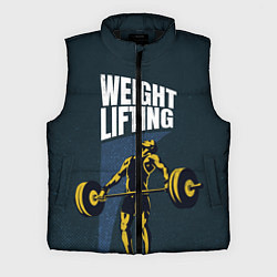 Мужской жилет Wheight lifting, цвет: 3D-черный