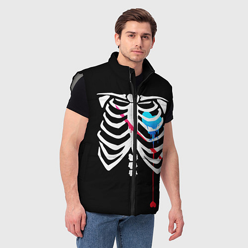 Мужской жилет UNDERTALE / 3D-Светло-серый – фото 3