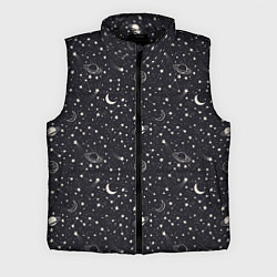 Мужской жилет Космос, цвет: 3D-черный