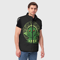 Мужской жилет Ктулху, цвет: 3D-светло-серый — фото 2