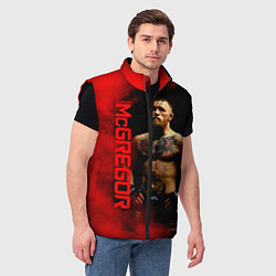 Мужской жилет Конор МакГрегор, цвет: 3D-черный — фото 2