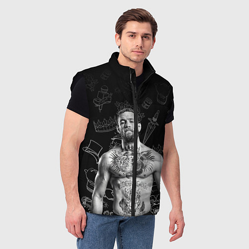 Мужской жилет CONOR McGREGOR / 3D-Черный – фото 3