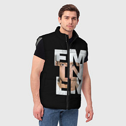 Мужской жилет Eminem, цвет: 3D-светло-серый — фото 2
