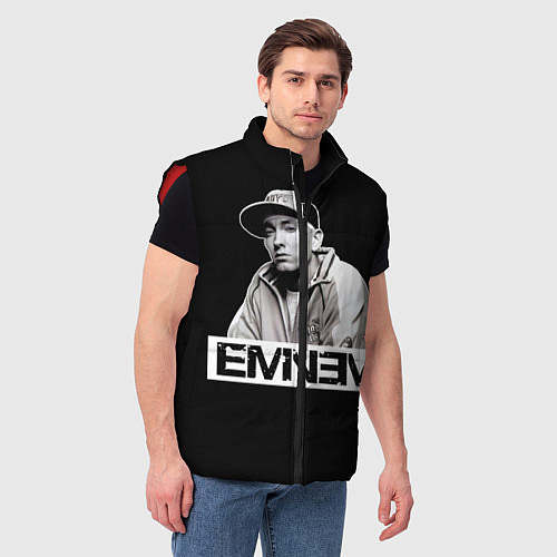 Мужской жилет Eminem / 3D-Красный – фото 3