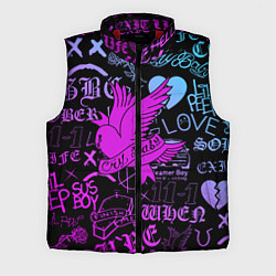 Мужской жилет LIL PEEP, цвет: 3D-красный
