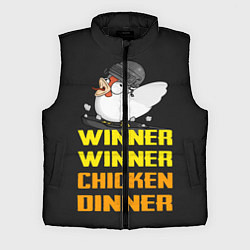 Мужской жилет Winner Chicken Dinner, цвет: 3D-черный