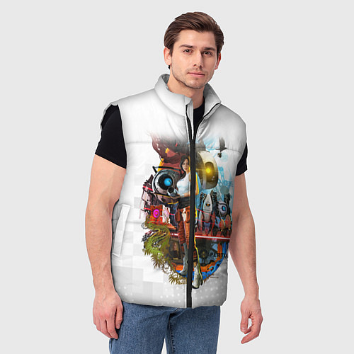 Мужской жилет PORTAL / 3D-Черный – фото 3