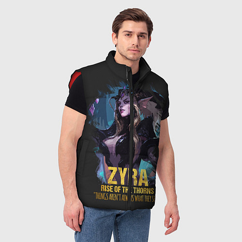 Мужской жилет Zyra / 3D-Красный – фото 3