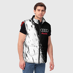 Мужской жилет AUDI, цвет: 3D-красный — фото 2