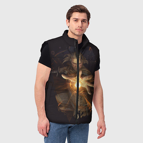 Мужской жилет Ведьмак / 3D-Черный – фото 3