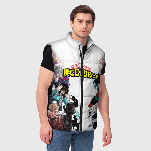 Мужской жилет My Hero Academia противостояние / 3D-Черный – фото 3