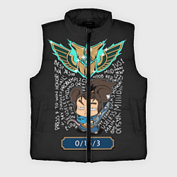 Мужской жилет League of Legends, цвет: 3D-черный