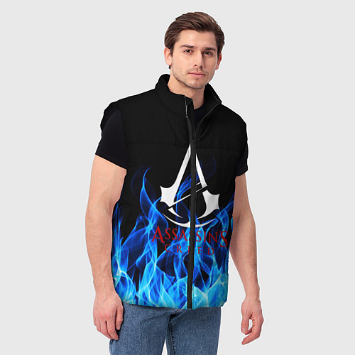 Мужской жилет Assassin??s Creed / 3D-Черный – фото 3
