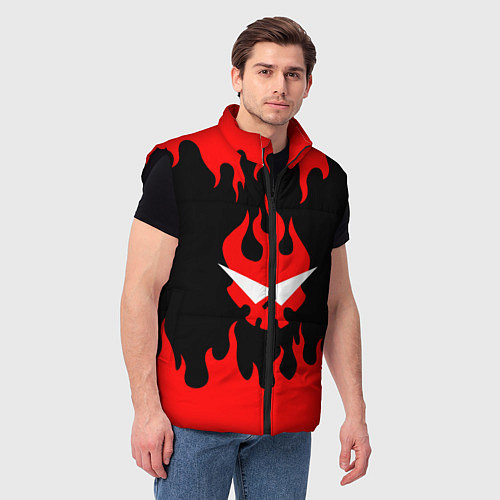 Мужской жилет GURREN LAGANN / 3D-Черный – фото 3